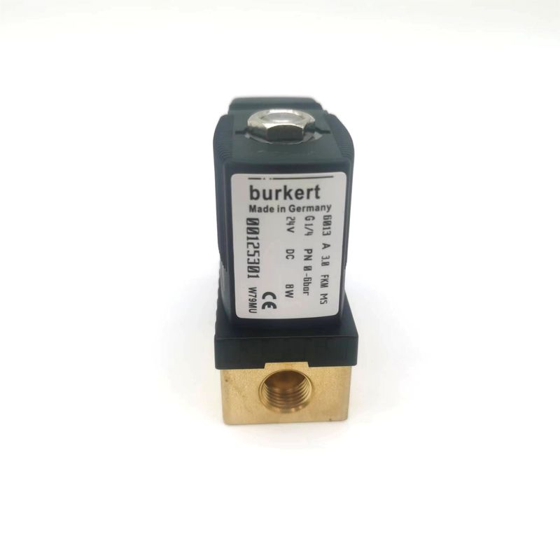 ওয়াটার ভালভ 00126195 Burkert 6014 D স্বাভাবিকভাবে খোলা G1/8 1.5 প্রবাহ গর্ত