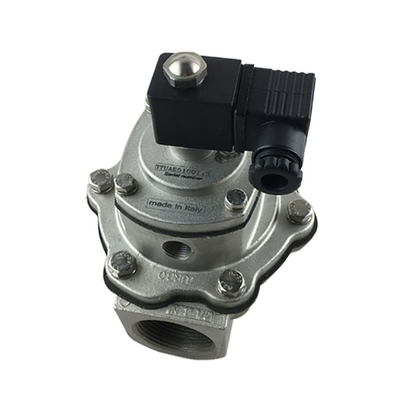 TURBO টাইপ FP40 1-1/2 " 1.5 ইঞ্চি ডান কোণ ইলেক্ট্রোম্যাগনেটিক পালস ভালভ DN40