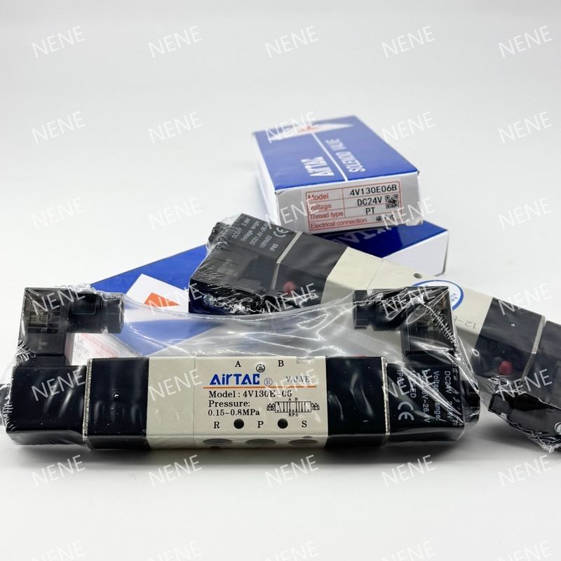 AIRTAC 4V230C-06 অ্যালুমিনিয়াম খাদ শরীর উপাদান ইলেক্ট্রোম্যাগনেটিক ভালভ 24VDC 220V উচ্চ চাপ অ্যাপ্লিকেশন জন্য