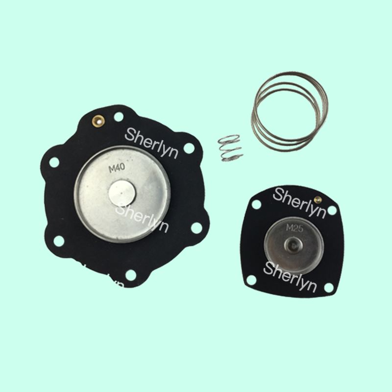 টার্বো এম৪০ এম২৫ এফপি৪০ এফএম৪০ ডিপি৪০ ১.৫ ইঞ্চি ইলেক্ট্রোম্যাগনেটিক পলস ভালভ ডায়াফ্রাগম মেরামত কিট