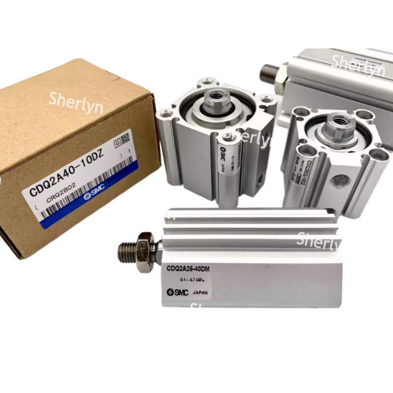 CQ2A12-35D SMC কমপ্যাক্ট সিলিন্ডার স্ট্যান্ডার্ড টাইপ ডাবল অ্যাকটিং সিঙ্গেল রড CQ2 সিরিজ