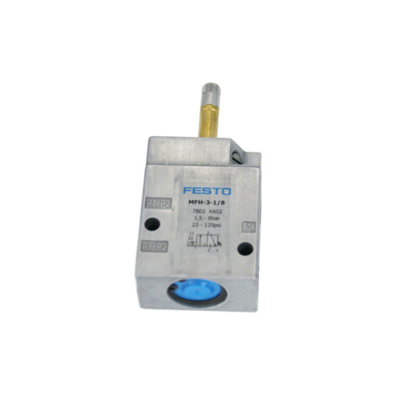 Festo MFH-3-1/8 7802 ভালভ, টাইগার ক্লাসিক, 3/2 বন্ধ মেক স্প্র, জি 1/8 মহিলা, 1.5-8 বার