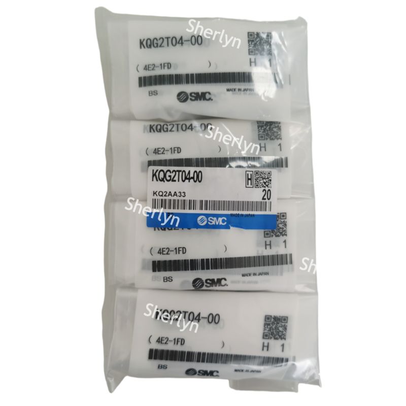 এসএমসি স্টেইনলেস স্টিল জয়েন্ট KQG2T10-00 ওয়ান টাচ ফিটিং KQG2 সিরিজ 4E2-8FE/KQ2AA49