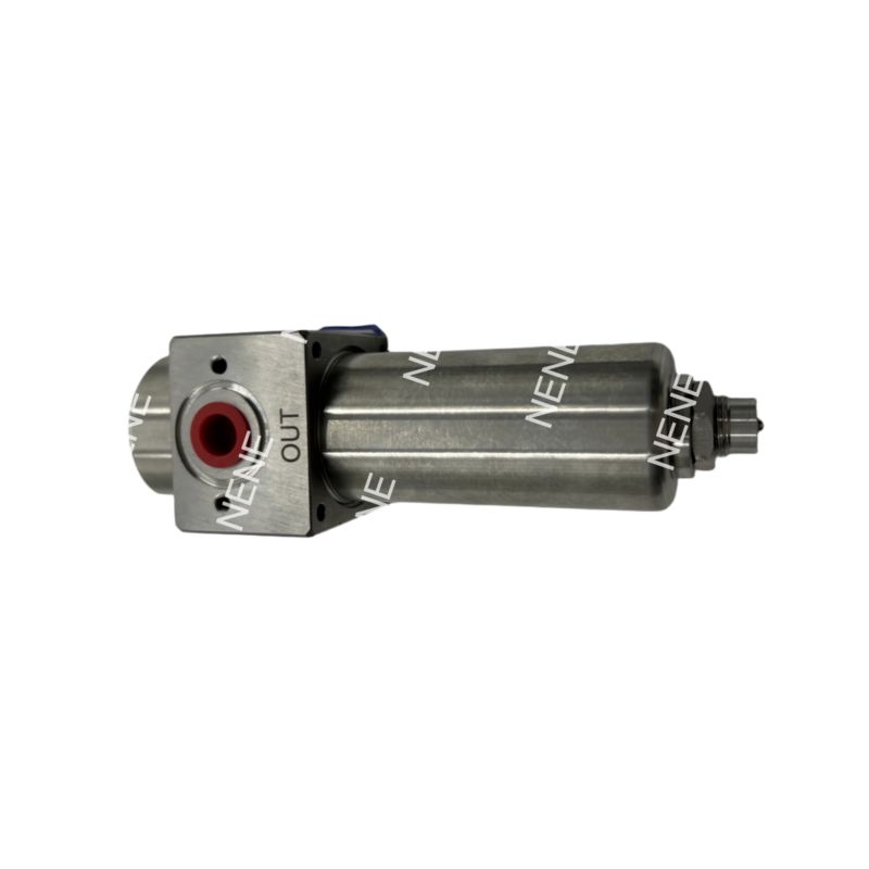 স্টেইনলেস স্টীল ফিল্টার SF200 1/4 "থ্রেড আকার বায়ুসংক্রান্ত ফিল্টার নিয়ন্ত্রক লুব্রিকেটর