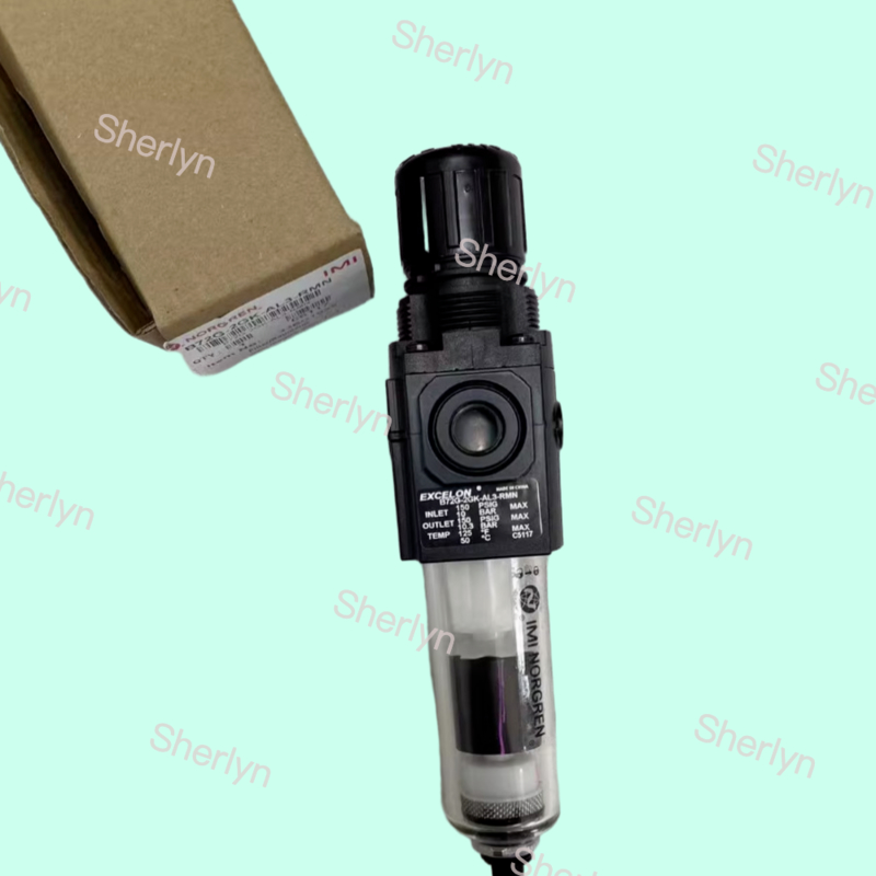 নর্গ্রেন B72G সিরিজ ফিল্টার চাপ হ্রাসকারী ভালভ B72G-2GK-AL3-RMN 1/4 "G