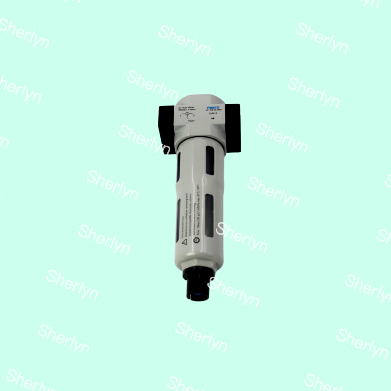 LF-3/8-D-MINI-A 162608 দস্তা খাদ ফিল্টার 40 Μ M সম্পূর্ণ স্বয়ংক্রিয় নিষ্কাশন 0.5-12বার