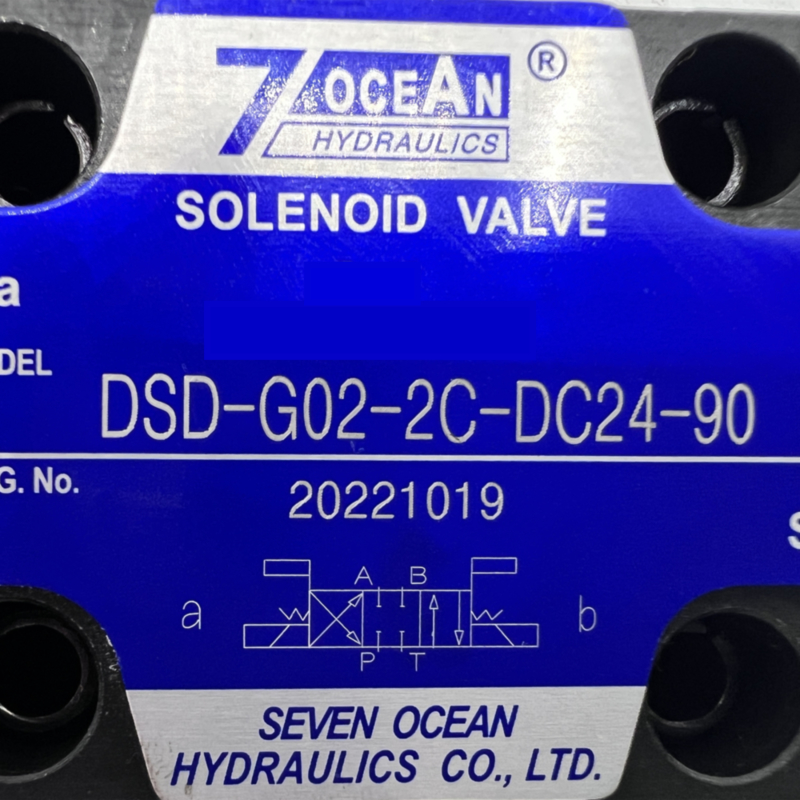 DSD-G02-2C-DC24-90 DC24V ভোল্টেজ ইলেক্ট্রোম্যাগনেটিক ভালভ 7OCEAN