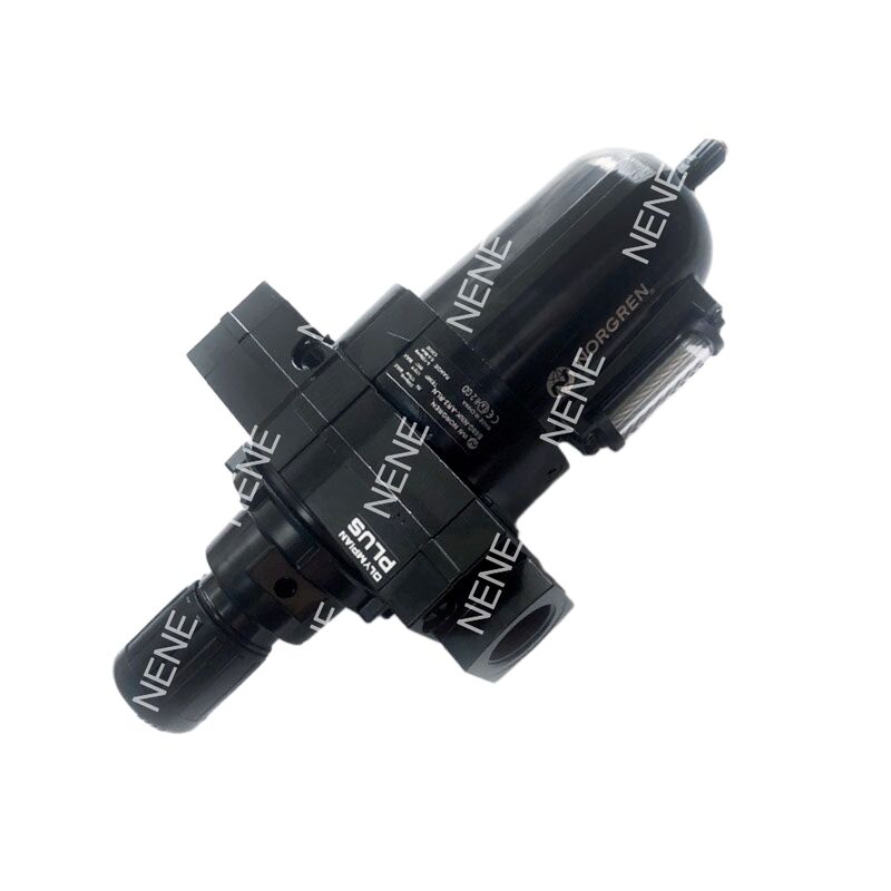 নর্গ্রেন ফিল্টার রেগুলেটর মডেল B68G-8GK-MR3-RLN G1 পোর্ট 40µm 04-8 বার ম্যানুয়াল কোন গেজ নেই সংকুচিত বায়ু নিউমেটিক বায়ু লুব্রিকেটর