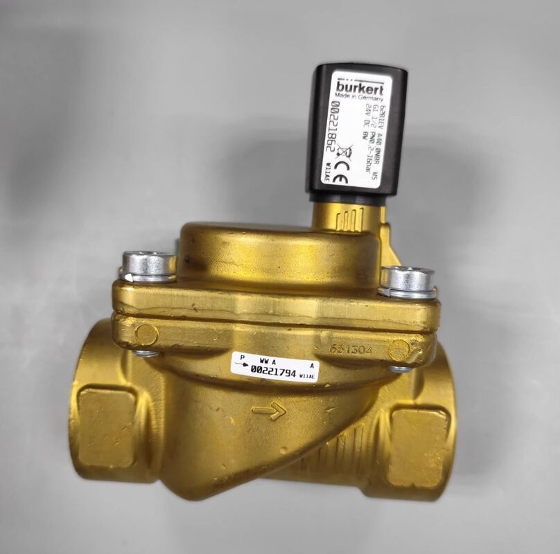 00221862 6281EV সোলিনয়েড ভালভ DN40 BURKERT G1 1/2 2/2 সাধারণত বন্ধ থাকে