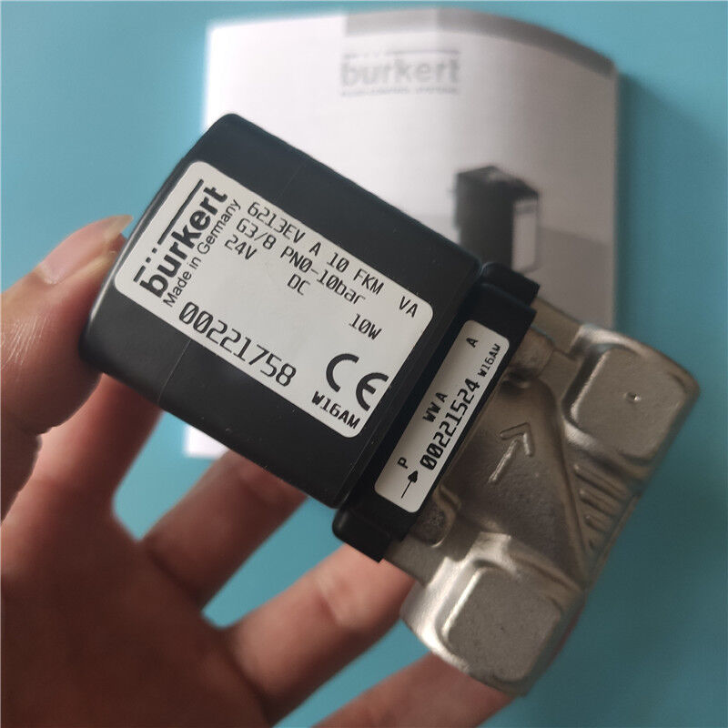 6213 প্রকার G3/8 2/2 সাধারণত বন্ধ 00221758 00221759 00221761 স্টেইনলেস স্টিল বারকার্ট