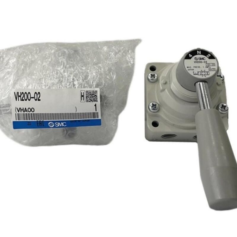 এসএমসি সোলিনয়েড ভালভ ভিএইচ 410-04 ভিএইচ 412-04 (1/2) 2-পজিশন সূত্র হ্যান্ড-অপারেটেড ঘোরানো ভালভ