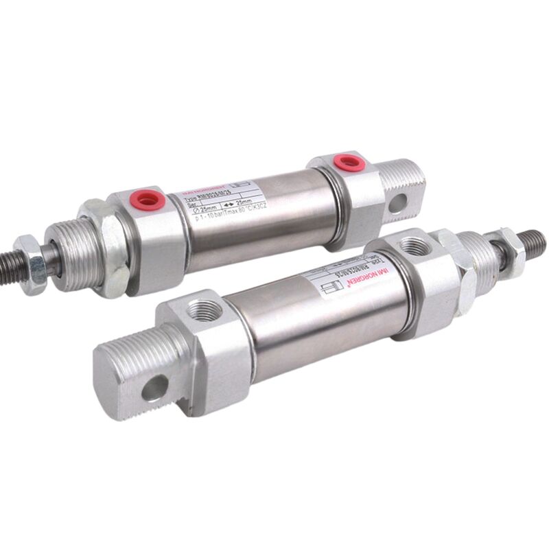 Ø12×50mm RM/28012/50 স্টেইনলেস স্টীল শর্ট স্ট্রোক সিলিন্ডার NORGREN অটোমেশনের জন্য আদর্শ