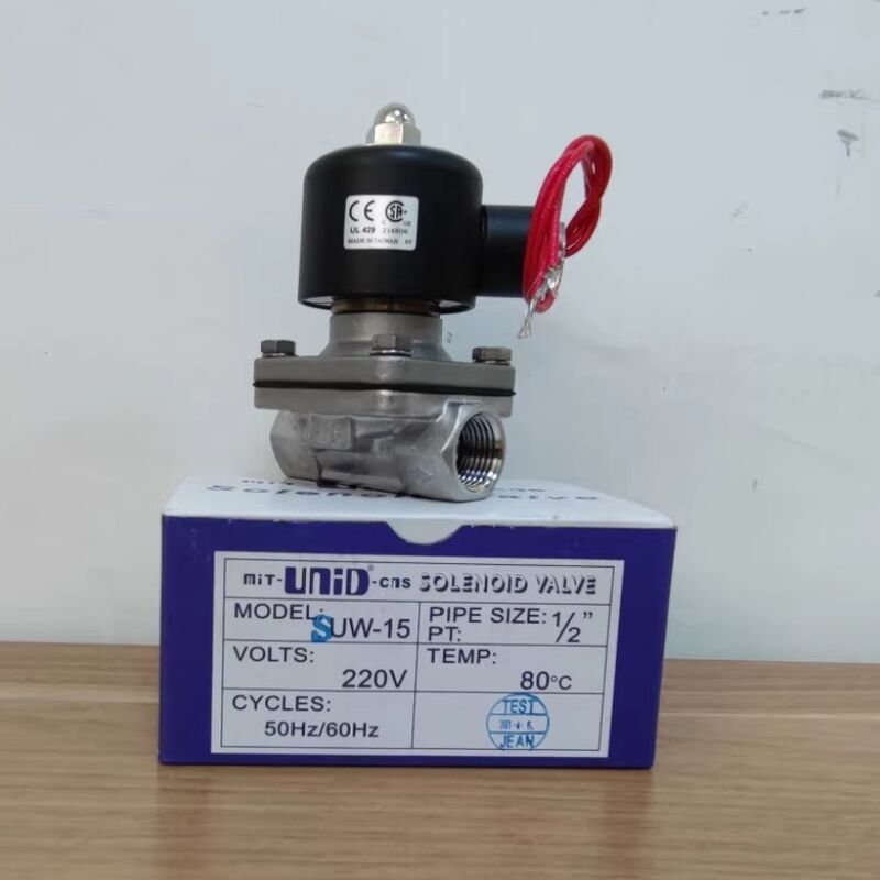 UNID SUW-50 স্টিম ভালভ, ওয়াটার ভালভ, নিউম্যাটিক ভালভ, সোলেনয়েড ভালভ ২ ইঞ্চি DN50