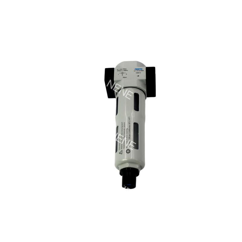 নিউম্যাটিক এয়ার লাইন ফিল্টার ফেস্টো LF-1/8-D-MINI-A 159616 0.5-12 বার G1/8 জিঙ্ক অ্যালয় 40 মাইক্রন FRL ইউনিটের জন্য সম্পূর্ণ স্বয়ংক্রিয় ড্রেন মিনি সাইজ