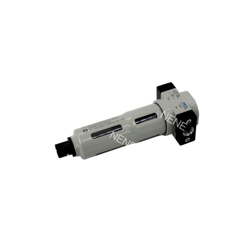 কম্প্রেসড এয়ার ফিল্টার Festo LF-1/4-D-MINI-A 159617 জিংক খাদ হাউজিং মেটাল বাটি গার্ড সিন্টার ফিল্টার G1/4 পোর্ট 0.5-12 বার 40 μm সম্পূর্ণ স্বয়ংক্রিয় ড্রেন