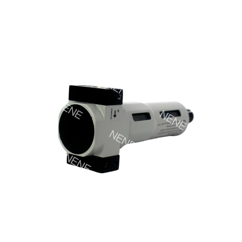 জিংক অ্যালোয় ফিল্টার নিয়ন্ত্রক Festo LFR-1/8-D-MINI-MPA 8002278 G1/8 40μm ম্যানুয়াল ড্রেন 0.5-12bar MPA গ্যাজের সাথে