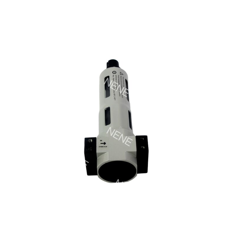 ম্যানুয়াল ড্রেন ফিল্টার নিয়ন্ত্রক Festo LFR-1/4-D-7-MINI 162703 G1/4 40μm 0.5-7bar জিংক খাদ চাপের সাথে