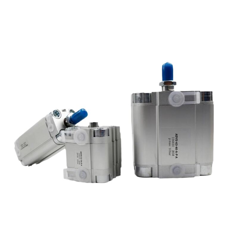Festo ADVU-12-40-A-P-A 156592 12mm Bore 40mm Stroke বাহ্যিক থ্রেড এয়ার সিলিন্ডার এম 5 পোর্ট ডাবল-অ্যাক্টিং কমপ্যাক্ট ডিজাইন