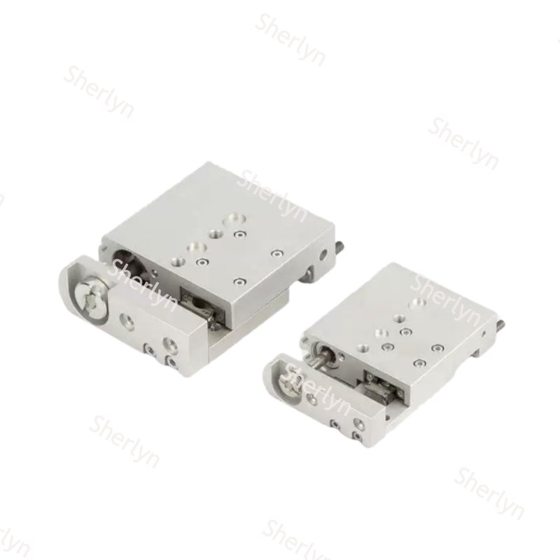 স্পেস অপ্টিমাইজড মিনি লিনিয়ার ড্রাইভ FESTO SLF-10-30-P-A 170507, 10Bore 30 স্ট্রোক অক্সিডেটেড অ্যালুমিনিয়াম বল বিয়ারিং টিউনযোগ্য শেষ স্টপ কুশন সহ গাইডেড সিলিন্ডার