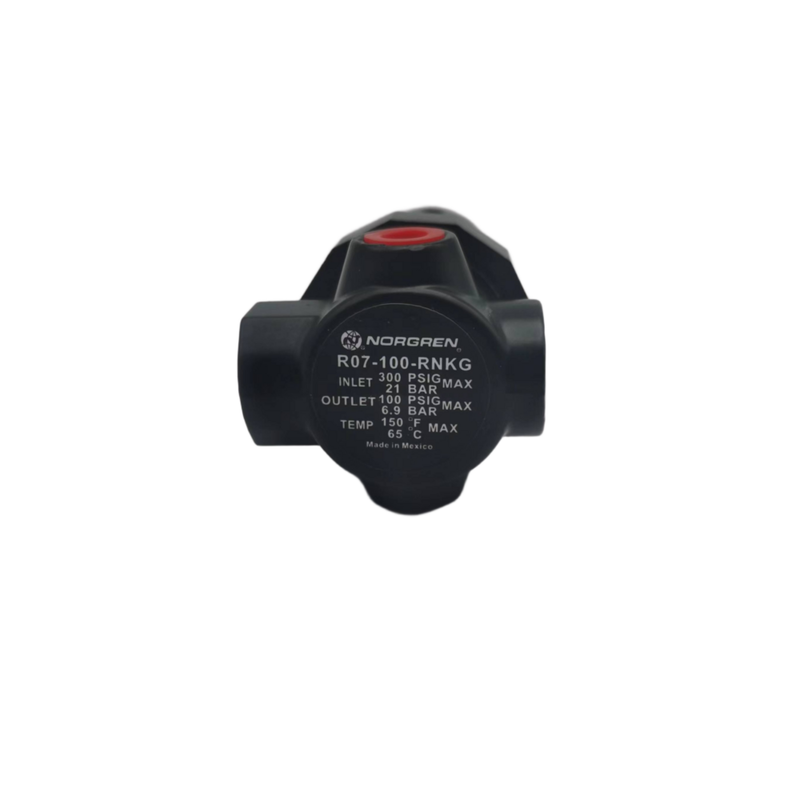 নরগ্রেন R73G-3AK-RFG নিউম্যাটিক প্রেসার রিডিউসার গেজ বাদ দেওয়া অ্যান্টি-ইন্টারফারেন্স ব্যালেন্সড ভালভ স্ট্রাকচার নিউম্যাটিক টুল এবং মেশিনারি এয়ার সাপ্লাইয়ের জন্য আউটলেট প্রেসার ড্রিফ্ট হ্রাস করে