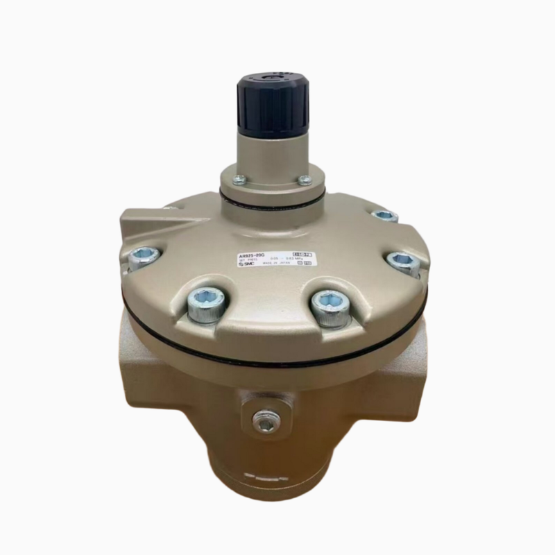 এয়ার স্টেশন মেইন রেগুলেটর SMC AR825-14 Rc1-1/2" হাই ফ্লো পাইলট প্রেসার ভালভ SMC AR সিরিজ রেগুলেটর