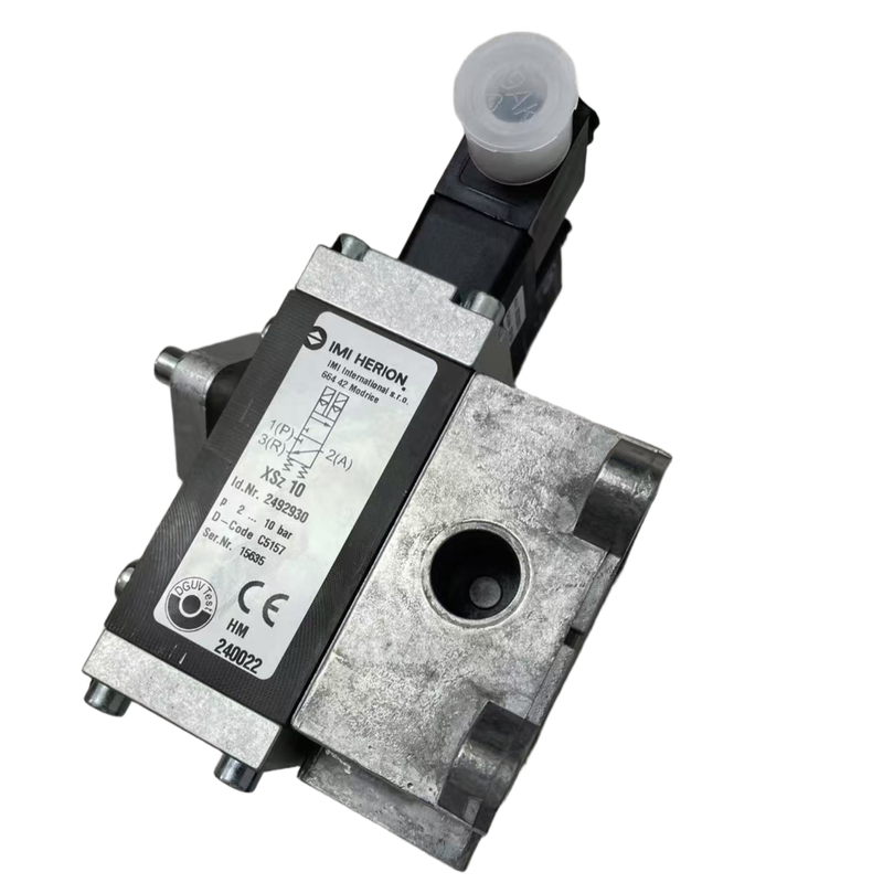 G1/2 24V DC IMI Herion সেফটি ভালভ IMI Norgren 2492930.3052.024.00 নিউম্যাটিক ওভারপ্রেশার প্রোটেকশন ভালভ প্রেস মেশিনের জন্য