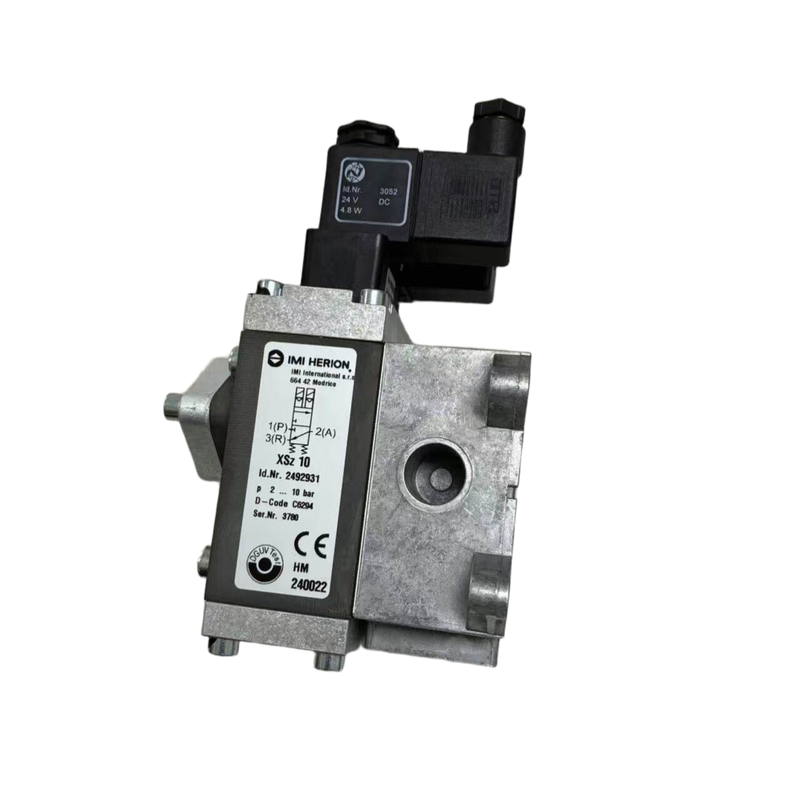 ISO13849 অনুবর্তী 24V DC ডুয়াল সেফটি ভালভ G1/2 IMI Norgren 2492931.3052.024.00