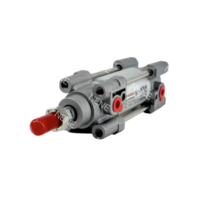 RA/802032/M/75 পিস্টন বায়ুসংক্রান্ত সিলিন্ডার আইসোলাইন টাই-রড ডাবল অ্যাক্টিং সিলিন্ডার 32 মিমি ব্যাসার্ধ 75 মিমি স্ট্রোক