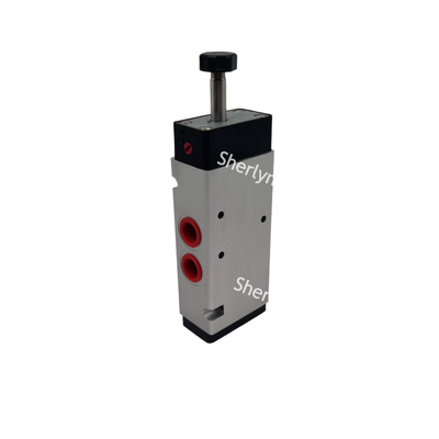 2600L/মিনিট G3/8 5/2 একক সোলিনয়েড পাইলট ভালভ NORGREN V62C513A-A213J 2W নিম্ন শক্তি অ্যালুমিনিয়াম ধাক্কা শুধুমাত্র ম্যানুয়াল ওভাররাইড