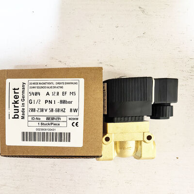 "00304194 00304191 00304193 Burkert Solenoid Control Valve Providing Stable Operation In Various Industrial Applications 5404 G1/2 2/2 স্বাভাবিকভাবে বন্ধ